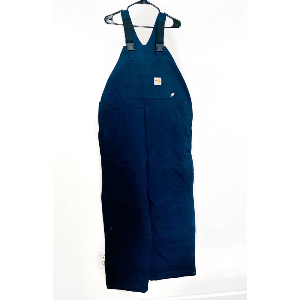 Carhartt Blue Bib Overalls